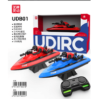   2.4Ghz high speed RC boat (Sold individually) UDI-014 RED 